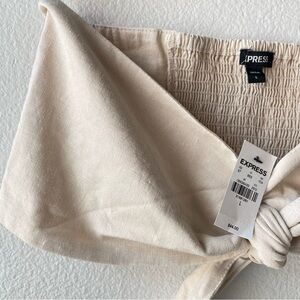 NWT beachcore boho vacation bandeau express size L